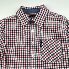 Load image into Gallery viewer, Boys Ben Sherman, checked lightweight long sleeve shirt, EUC, size 5,  