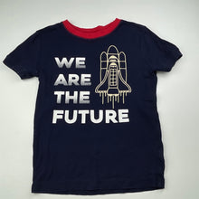 Load image into Gallery viewer, Boys GAP, navy cotton pyjama t-shirt / top, GUC, size 10,  