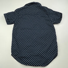 Load image into Gallery viewer, Boys Kids &amp; Co, navy cotton short sleeve shirt, EUC, size 4,  