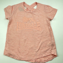 Load image into Gallery viewer, Girls Lonsdale, lightweight t-shirt / top, FUC, size 9,  