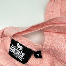 Load image into Gallery viewer, Girls Lonsdale, lightweight t-shirt / top, FUC, size 9,  