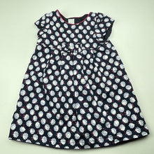 Load image into Gallery viewer, Girls Jasper Conran, lined floral party dress, FUC, size 1, L: 47cm