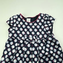 Load image into Gallery viewer, Girls Jasper Conran, lined floral party dress, FUC, size 1, L: 47cm