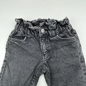 Boys 1964 Denim Co, stretch denim jeans, elasticated, Inside leg: 28cm, GUC, size 1,  