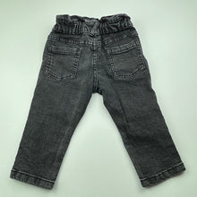 Load image into Gallery viewer, Boys 1964 Denim Co, stretch denim jeans, elasticated, Inside leg: 28cm, GUC, size 1,  