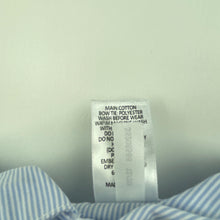 Load image into Gallery viewer, Boys Target, striped cotton long sleeve shirt, bowtie attached, FUC, size 0,  
