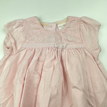 Load image into Gallery viewer, Girls Next, pink corduroy cotton dress, EUC, size 000, L: 34cm