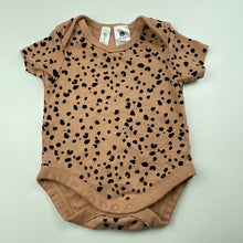 Load image into Gallery viewer, Girls Dymples, cotton animal print bodysuit / romper, EUC, size 000,  
