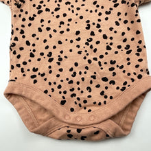 Load image into Gallery viewer, Girls Dymples, cotton animal print bodysuit / romper, EUC, size 000,  