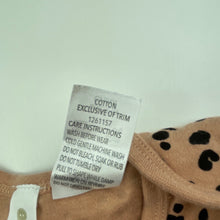 Load image into Gallery viewer, Girls Dymples, cotton animal print bodysuit / romper, EUC, size 000,  
