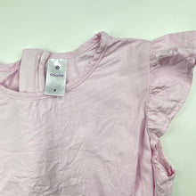 Load image into Gallery viewer, Girls Target, pink viscose / linen dress, FUC, size 9, L: 66cm