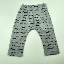 Load image into Gallery viewer, Boys grey, leggings / bottoms, elasticated, EUC, size 00,  