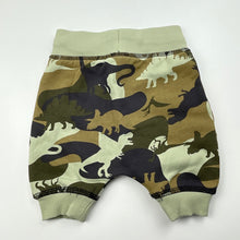 Load image into Gallery viewer, Boys Baby Berry, fleece lined pants / bottoms, elasticated, dinosaurs, EUC, size 0000,  