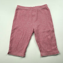 Load image into Gallery viewer, Girls Next, red stripe cotton leggings / bottoms, FUC, size 00,  