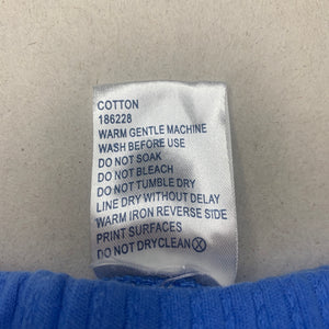 unisex Baby Baby, blue cotton shorts, elasticated, EUC, size 0000,  