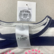 Load image into Gallery viewer, Girls Target, lightweight stretchy long sleeve top, NEW, size 000,  