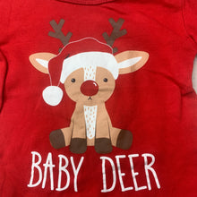 Load image into Gallery viewer, unisex Baby Berry, Christmas pyjama t-shirt &amp; shorts, GUC, size 0,  