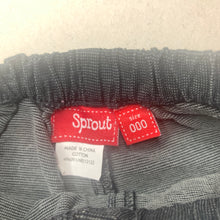 Load image into Gallery viewer, Boys Sprout, cotton cargo pants, elasticated, EUC, size 000,  