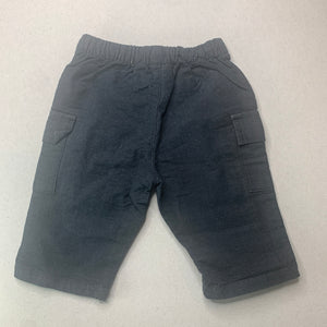 Boys Sprout, cotton cargo pants, elasticated, EUC, size 000,  