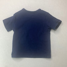 Load image into Gallery viewer, unisex Korango, navy t-shirt / top, GUC, size 0000,  