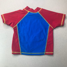 Load image into Gallery viewer, Boys Pacific Cliff, short sleeve rashie / swim top, FUC, size 0,  