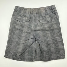 Load image into Gallery viewer, Boys Urban Supply, checked cotton shorts, adjustable, FUC, size 7,  