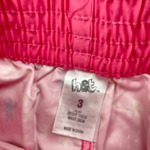 Load image into Gallery viewer, Girls H&amp;T, lightweight board shorts, elasticated, EUC, size 3,  