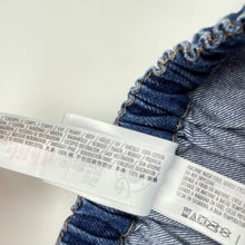 Load image into Gallery viewer, Girls Disney, embroidered denim skirt, elasticated, L: 26cm, EUC, size 4,  