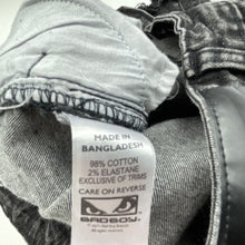 Load image into Gallery viewer, Boys Bad Boy, stretchy denim cargo shorts, adjustable, GUC, size 12,  