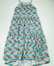 Load image into Gallery viewer, Girls Name It, floral lightweight summer maxi dress, EUC, size 6, L: 80cm at front