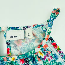 Load image into Gallery viewer, Girls Name It, floral lightweight summer maxi dress, EUC, size 6, L: 80cm at front