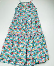 Load image into Gallery viewer, Girls Name It, floral lightweight summer maxi dress, EUC, size 6, L: 80cm at front