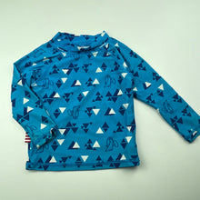 Load image into Gallery viewer, Boys Sooki Baby, long sleeve rashie / swim top, FUC, size 1,  