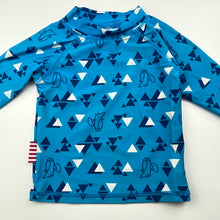Load image into Gallery viewer, Boys Sooki Baby, long sleeve rashie / swim top, FUC, size 1,  