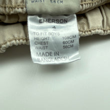 Load image into Gallery viewer, Boys Emerson, casual shorts, elasticated, FUC, size 4,  