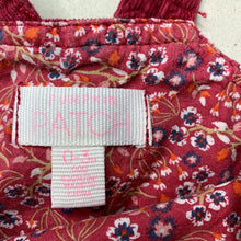 Load image into Gallery viewer, Girls Pumpkin Patch, cotton lined corduroy overalls dress / pinafore, GUC, size 000, L: 35cm