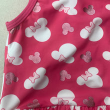 Load image into Gallery viewer, Girls Disney, Minnie Mouse swim one-piece, EUC, size 2,  