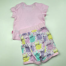 Load image into Gallery viewer, Girls Peter Alexander, soft cotton pyjama top &amp; shorts, GUC, size 000,  