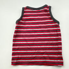 Load image into Gallery viewer, Boys Tiny Little Wonders, striped singlet / tank top, GUC, size 0,  