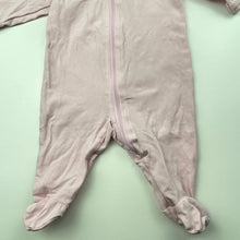 Load image into Gallery viewer, Girls 4 Baby, pink zip coverall / romper, GUC, size 00000,  