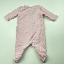 Load image into Gallery viewer, Girls 4 Baby, pink zip coverall / romper, GUC, size 00000,  
