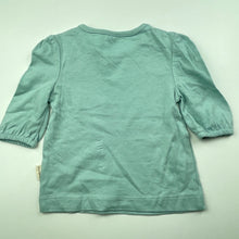 Load image into Gallery viewer, Girls Anko, organic cotton long sleeve top, heart, EUC, size 0000,  