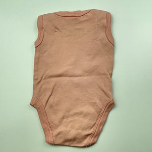 Girls Baby Berry, soft cotton singletsuit / romper, FUC, size 0000,  