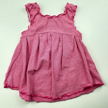 Load image into Gallery viewer, Girls Paddington Bear, lightweight strechy summer dress, GUC, size 00, L: 37cm