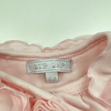 Load image into Gallery viewer, Girls ZIP ZAP, pink cotton long sleeve top + headband, EUC, size 00,  