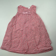 Load image into Gallery viewer, Girls Target, lined lightweight cotton summer dress, FUC, size 1, L: 41cm