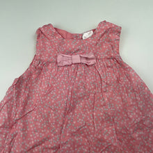 Load image into Gallery viewer, Girls Target, lined lightweight cotton summer dress, FUC, size 1, L: 41cm