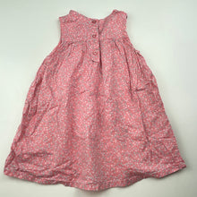 Load image into Gallery viewer, Girls Target, lined lightweight cotton summer dress, FUC, size 1, L: 41cm