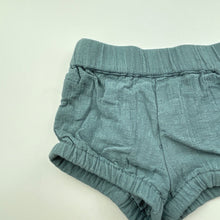 Load image into Gallery viewer, Girls Anko, lined crinkle cotton shorts, elasticated, GUC, size 0000,  