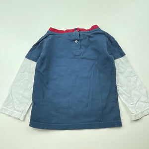 Boys Pumpkin Patch, cotton long sleeve t-shirt / top, FUC, size 1,  